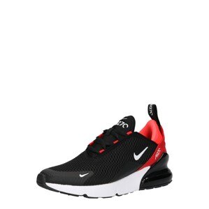 Nike Sportswear Sportcipő 'Air Max 270'  fekete / narancsvörös / fehér