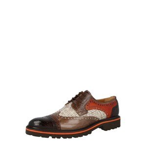 MELVIN & HAMILTON Fűzős cipő 'Henry'  vegyes színek / barna / konyak