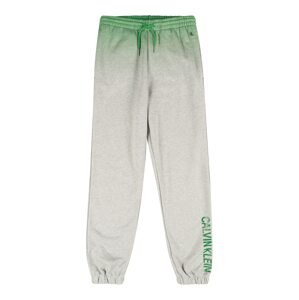 Calvin Klein Jeans Nadrág  szürke / zöld