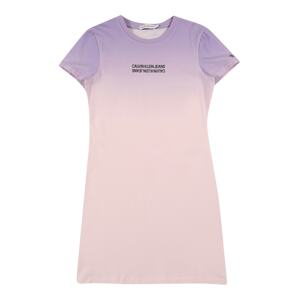 Calvin Klein Jeans Kleid  rózsaszín / lila / fekete