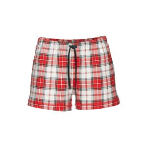 LASCANA Pizsama nadrágok  szürke / zöld / piros