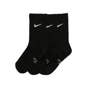 Nike Sportswear Sportzoknik  világosszürke / fekete