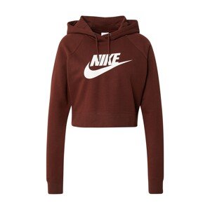Nike Sportswear Tréning póló  burgundi vörös / fehér