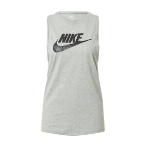 Nike Sportswear Top  szürke melír / fekete