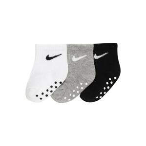 Nike Sportswear Sportzoknik  szürke melír / fekete / fehér
