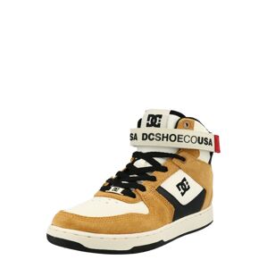 DC Shoes Magas szárú edzőcipők 'PENSFORD'  konyak / fekete / fehér