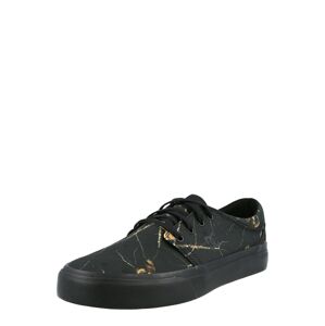 DC Shoes Rövid szárú edzőcipők 'TRASE'  fekete / világoszöld / világos narancs
