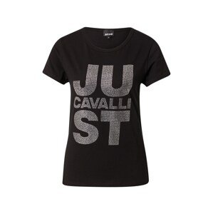 Just Cavalli Póló  fekete / ezüst