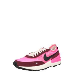 Nike Sportswear Rövid szárú edzőcipők  rózsaszín / fekete / rubinvörös