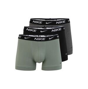 NIKE Sport alsónadrágok  fekete / fehér / szürke melír / khaki