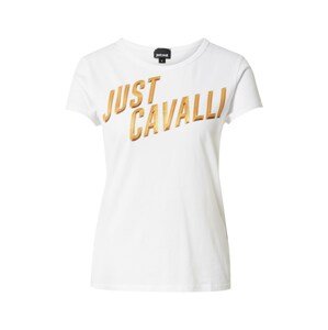 Just Cavalli Póló  fehér / aranysárga