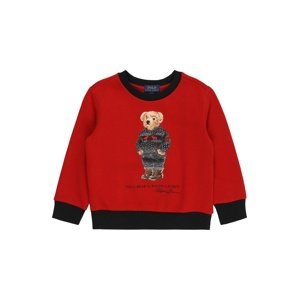Polo Ralph Lauren Sweatshirt  tűzpiros / fekete