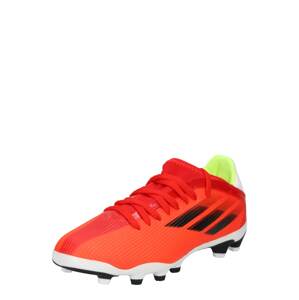 ADIDAS PERFORMANCE Sportcipő 'X Speedflow.3'  fekete / narancsvörös / fehér / neonzöld / piros