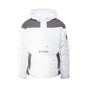 COLUMBIA Kültéri kabátok 'Challenger'  sötétszürke / fehér