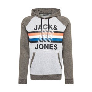 JACK & JONES Tréning póló 'MOUNTAIN'  szürke / fehér / fekete / tengerészkék / piros / szürke melír