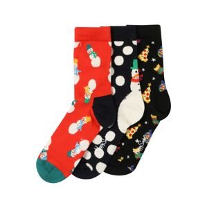 Happy Socks Zokni 'Holiday'  piros / fekete / jáde / fehér