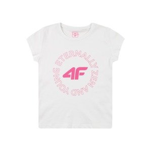 4F Póló  fehér / rózsaszín