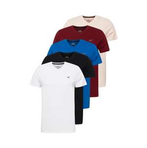 HOLLISTER T-Shirt  fehér / kék / fekete / borvörös / bézs