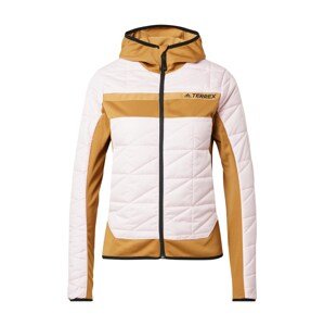 ADIDAS PERFORMANCE Kültéri kabátok  barna / rózsaszín