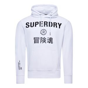 Superdry Tréning póló 'Independent'  fehér / fekete