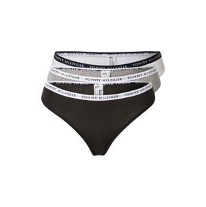 Tommy Hilfiger Underwear String bugyik  szürke melír / fekete / fehér