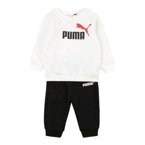 PUMA Jogging ruhák  fehér / fekete / piros
