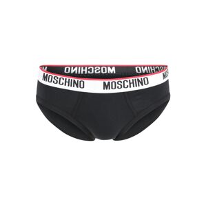 Moschino Underwear Slip  fekete / fehér / piros