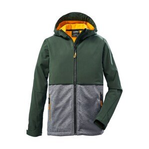 KILLTEC Kültéri kabátok  szürke melír / sötétzöld