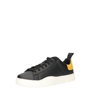DIESEL Sneaker 'CLEVER'  fekete / fehér / sárga
