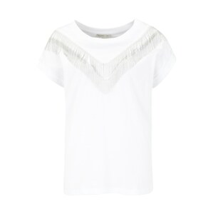 AllSaints Póló 'Imogen Boy'  fehér / ezüst