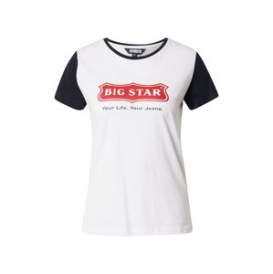 Big Star Póló 'BUFFY'  fehér / sötétkék / piros