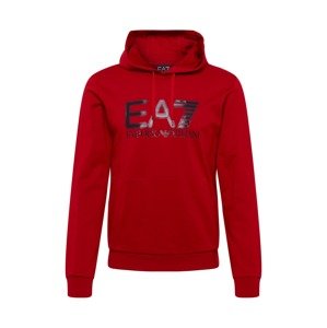 EA7 Emporio Armani Sport szabadidős felsők  piros / fekete