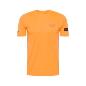 EA7 Emporio Armani T-Shirt  narancs / fekete