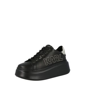 Karl Lagerfeld Rövid szárú edzőcipők 'ANAKAPRI'  fekete