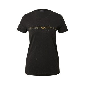Emporio Armani Póló  fekete / arany