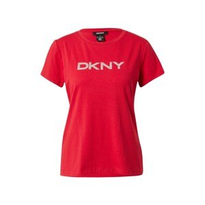 DKNY Póló 'DIAMANTE'  piros / ezüst