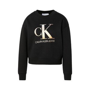 Calvin Klein Jeans Tréning póló  arany / fekete