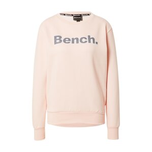 BENCH Tréning póló 'RAINA'  pasztell-rózsaszín / fekete / fehér