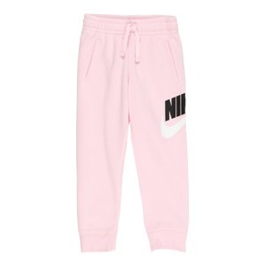 Nike Sportswear Nadrág  rózsaszín / fekete / fehér