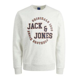 JACK & JONES Tréning póló 'ARON'  fehér / piros / tengerészkék