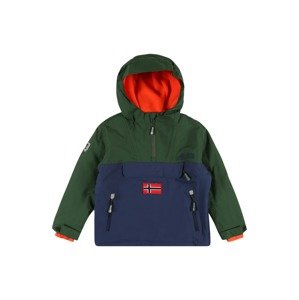 TROLLKIDS Kültéri kabátok 'Kirkenes'  tengerészkék / sötétzöld / piros
