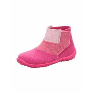 SUPERFIT Házi cipő 'LUCKY'  rózsaszín / neon-rózsaszín / világos-rózsaszín