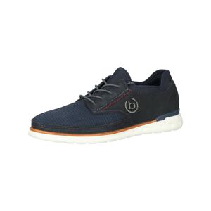 bugatti Fűzős cipő  sötétkék / kék / ezüst