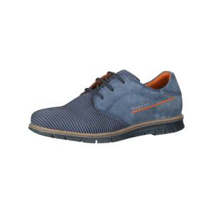 bugatti Fűzős cipő  kék farmer / sötét narancssárga