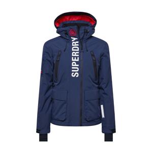 Superdry Kültéri kabátok 'Ultimate Rescue'  tengerészkék / fehér / fekete / piros