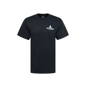 HUF T- Shirt  fekete / fehér / azúr