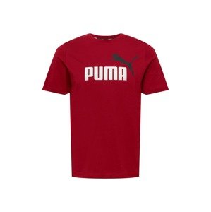 PUMA Funkcionális felső  piros / fekete / fehér