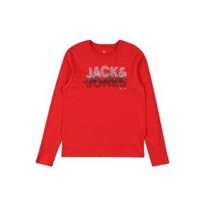 Jack & Jones Junior Póló 'POWER'  piros / fehér / kék
