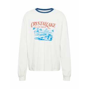 BDG Urban Outfitters Póló  fehér / tengerészkék / világoskék / narancs