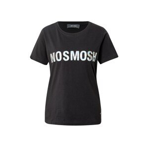 MOS MOSH Póló  fekete / ezüst